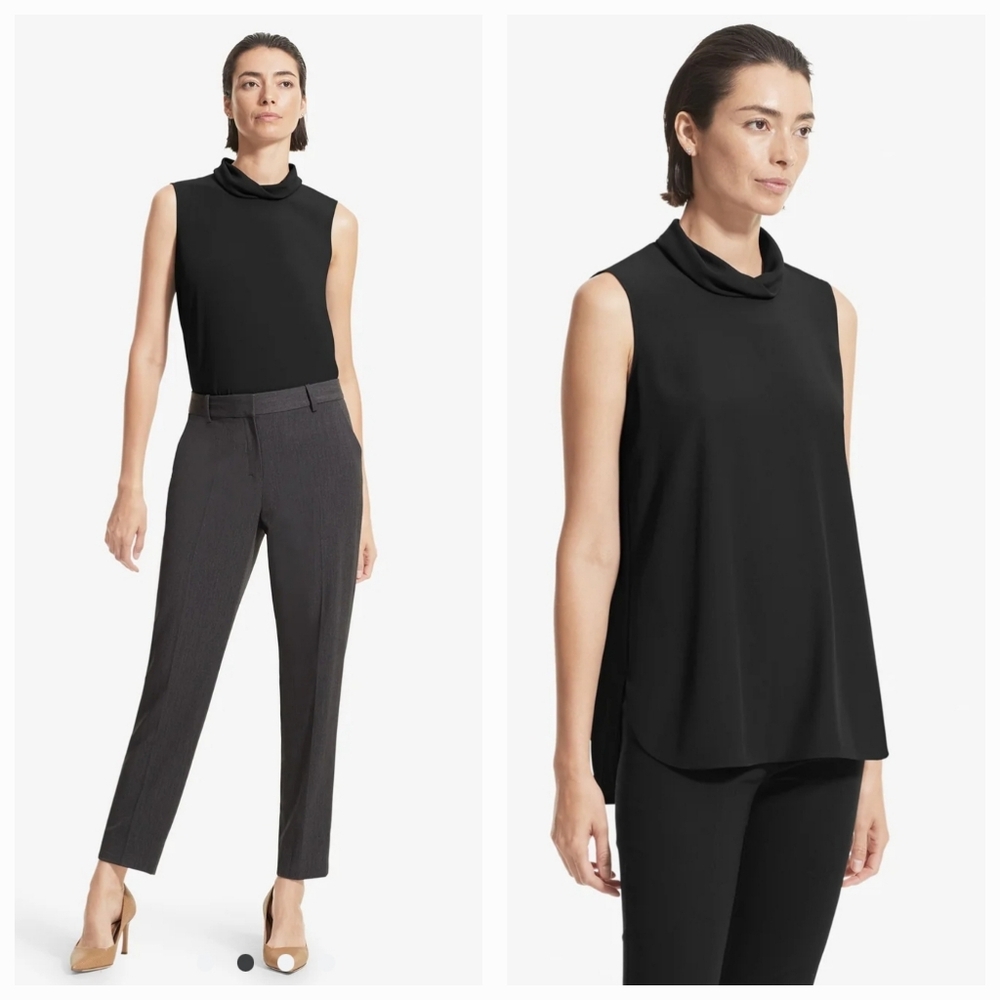 MM Lafleur Lise Black Sleeveless Top
